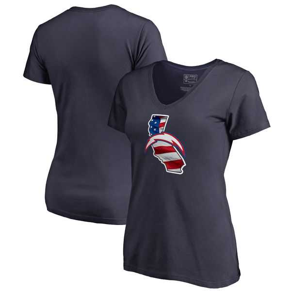 Women Los Angeles Chargers Navy NFL Pro Line by Fanatics Branded Banner State T-Shirt,We sell and wholesale Women Los Angeles Chargers Navy NFL Pro Line by Fanatics Branded Banner State T-Shirt on line form chian!